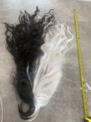Black and White Long Cosplay Wig