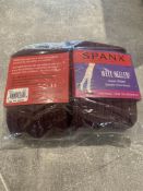 Brand New Spanx Well Heeled Knee High Socks Pack of 4