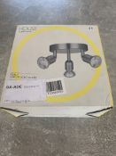 House By John Lewis - Keely 3 Spotlight Ceiling Light