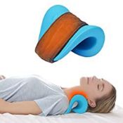 Brand New Heated Neck Cloud Pain Relief Pillow - Green