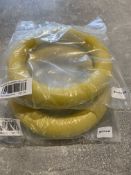 Brand New Quoits Rubber Yellow Dog Chew X 2