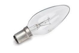 16X 40W SBC Clear Candles