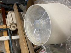5 White Lamp Shades