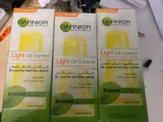 6X Garnier Lightoil Control