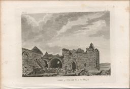 Urlare Abbey Co Mayo Rare 1791 Francis Grose Antique Print.