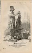 London Victorian Crockery Seller Rare Antique 1864 Henry Mayhew Print.
