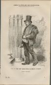 London Victorian Climbing Sweep Antique Rare 1864 Henry Mayhew Print.