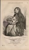 London Irish Street Seller Rare Antique 1864 Henry Mayhew Print.