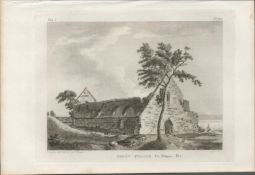 Urlare Abbey No 2 Co Mayo Rare 1791 Francis Grose Antique Print.