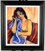 Original Oil on Canvas by Gerard Fagard (French 1938-2021)