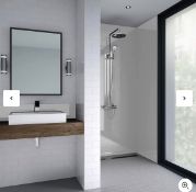 Brand New Boxed Wetwall 1220mm acrylic gloss - arctic breeze RRP £470 **No Vat**