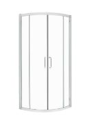 Brand New Boxed Atlas 800mm Chrome Quadrant Shower Enclosure RRP £347 **No Vat**