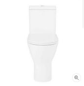 Brand New Boxed Falcon Rimless Open Back Close Coupled Toilet with Soft Close Toilet Seat RRP £324
