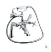 Brand New Boxed Bensham Deck Mounted Bath Shower Mixer Tap RRP £165 **No Vat**