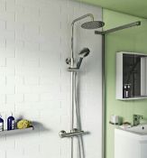 Brand New Boxed Metro Mixer Shower System Thermostatic - Chrome RRP £190 *No VAT*