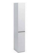 Brand New Boxed MyPlan 300mm Floorstanding Tall Storage Unit - Arctic White RRP £240 **No Vat**