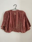 Zandra Rhodes Very Rare Unique Bolero