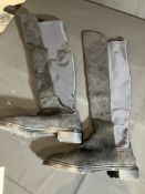 Knee High Boots Worn By A Body Double