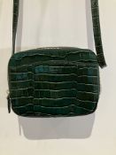 L.K. Bennett Crocodile Look Handbag Used By Amanda Donohoe