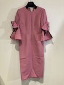 Roksanda Pink Lady Dress Worn By A Body Double.