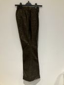 Micheal Kors Gold Trousers Worn By Body Double