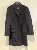 Charles Tyrwhitt Wool Coat Worn By Mark Fleischmann