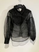 Karen Millen Shear Blouse Worn By A Body Double.
