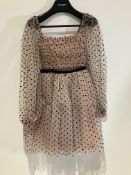 Rare London Mesh Dress Worn By Florence Hall