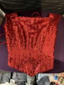 Red Basque Worn By Vanessa Hudgens