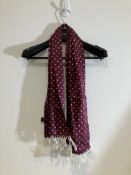 Tootal Silk Scarf Worn By Will Kemp