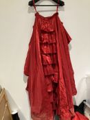 Red Tango Dress and Basque 1 Worn By Vanessa Hudgens