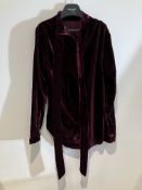 ASOS Velvet Shirt Worn By Ricky Norwood