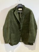 Oliver Spencer Corduroy Jacket Worn By Nick Sagar