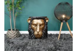Ferocious Lion Side Table