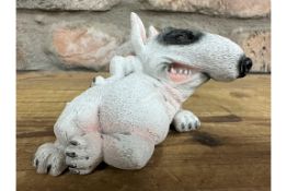 8x Smirking English Bull Terrier