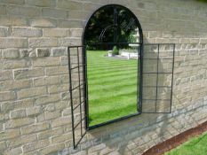 Large Garden Shutter Mirror