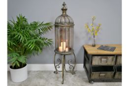 Antique Style Lantern On Stand