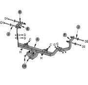 C27D Witter Tow Bar - Brand New