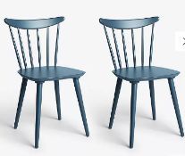 John Lewis Anyday Spindle Dining Chair, Set of 2, Fsc-Certified (Beech Wood)