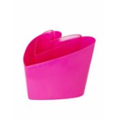 12 Pink Heart Shaped Cutlery Drainer Removable Inner Basket. Which Makes Cleaning Easy And Allow...