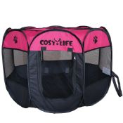 Ap-Pp-Qspt009-Sm-09 Cosy Life Pet Playpen Small Size - Pink