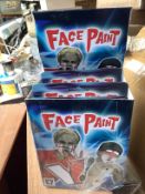 12 Boxes Red Whit Blue Face Paints 144 Cards