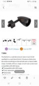 Saxby Lighting Ltd Bullet light track light fitting. Box of 24 in Black