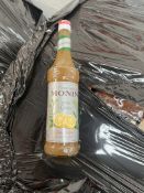 Big Pallet Including Monin, Delux Popcorn, Raisins, Drinks, Spices, Butter Waffles And Much More