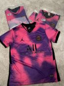 Psg Paris Saint Germain 4Th Fourth Kit - 2 Size M 2 Size L - No Vat