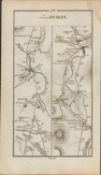 Taylor & Skinner 1777 Road Map Londonderry Letterkenny Clogher Augher Strabane.
