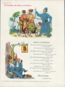 Guinness 1962 Original Print The P.C Of Penzance & The Nags Head