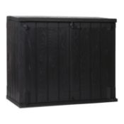 Toomax Stora Way Plus XL 1270L Garden Storage Box - Anthracite RRP £180