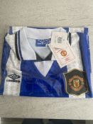 1994-96 Manchester United Umbro 3rd football shirt - Small