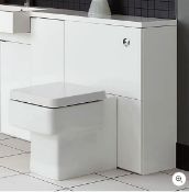 Brand New Boxed MyPlan 600mm Floorstanding Toilet Unit - Arctic White RRP £165 **No VAT**
